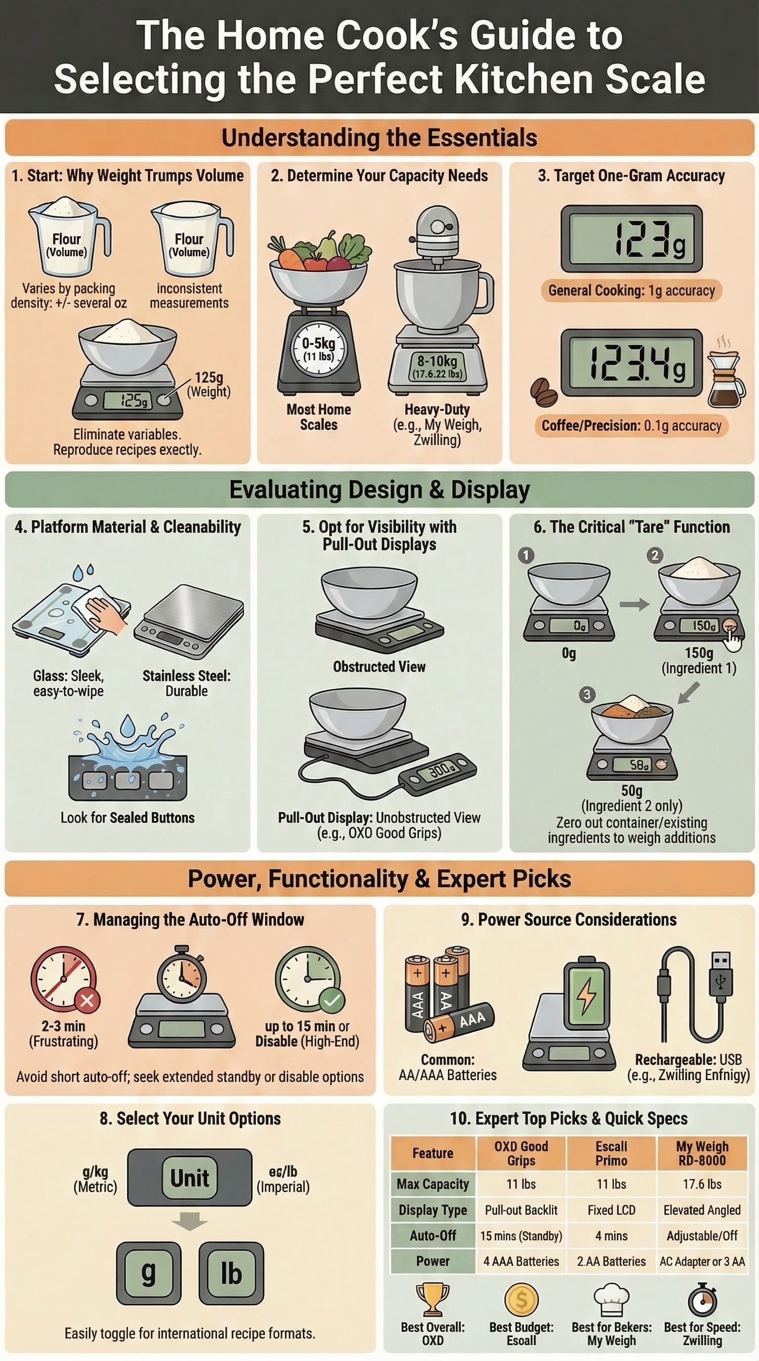 How to Choose the Best Kitchen Scale
